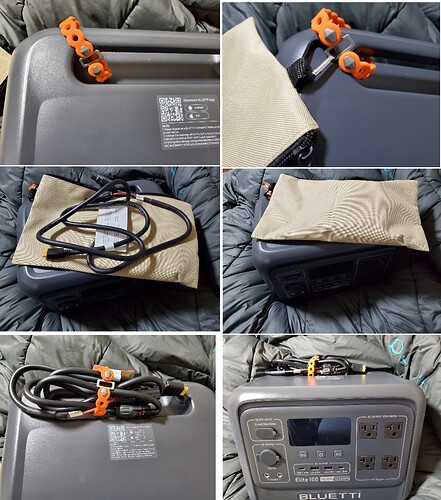 MODL tool & pouch attached collage