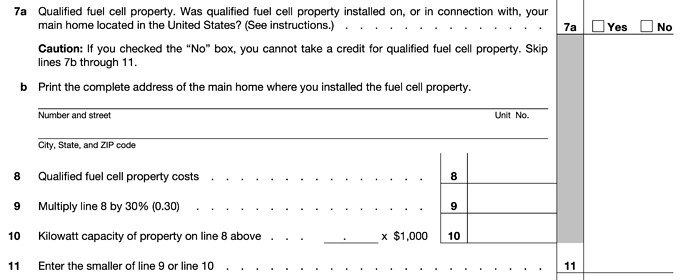 IRS FORM 23 FUEL CEL