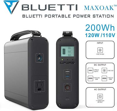 Bluetti AC20 specs