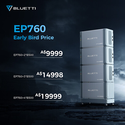 EP760-AU debut price