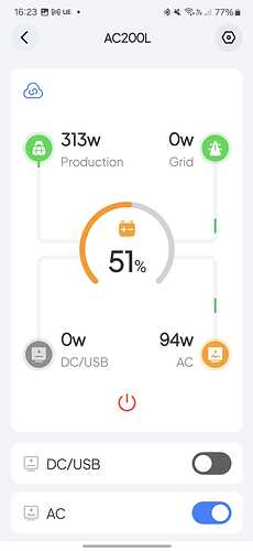 1a Connected but not charging ac200l