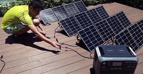 How To Connect Multiple SP120 Solar Panels w/ BLUETTI Power Station.